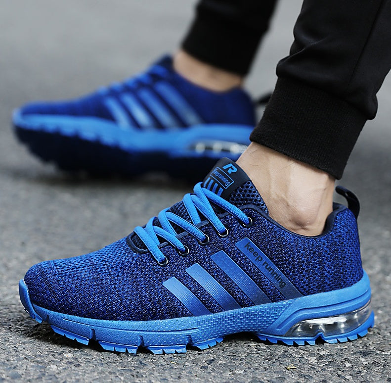 Best selling couple sports shoes breathable mesh outdoor men and women running shoes