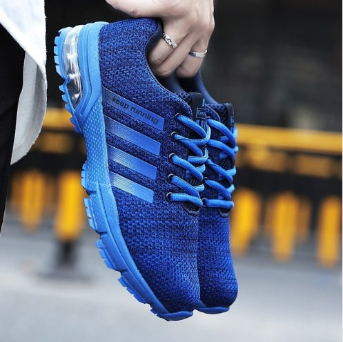 Best selling couple sports shoes breathable mesh outdoor men and women running shoes