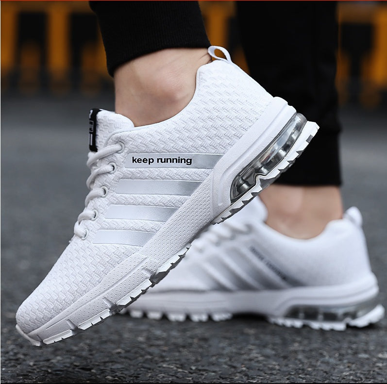 Best selling couple sports shoes breathable mesh outdoor men and women running shoes